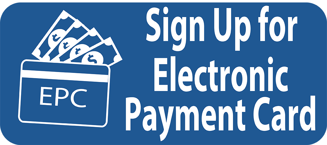 sign up for electronic payment card 