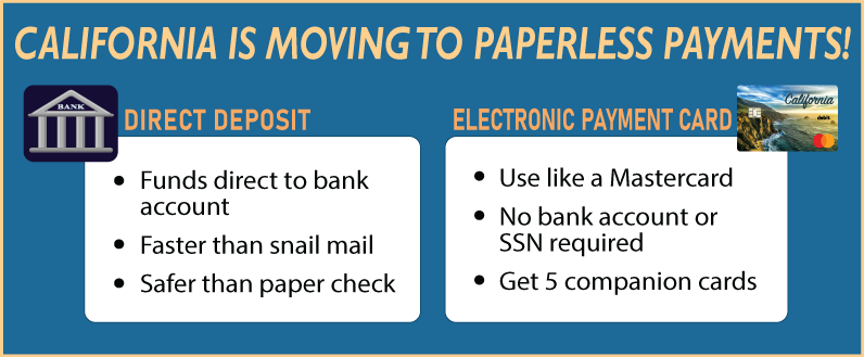 Paperless payments banner