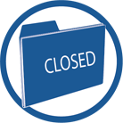 Image of closed sign.